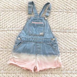 Zara Girls Denim Overalls